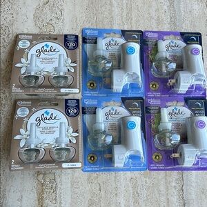 🆕 NEW lot of 6 packs Glade PlugIns Scented Oil